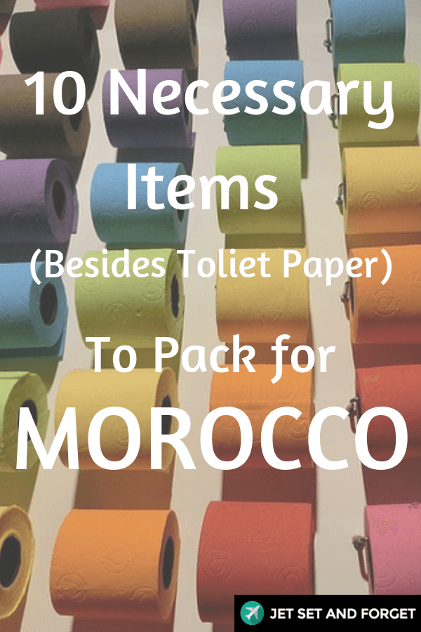 10 Items to pack for Morocco