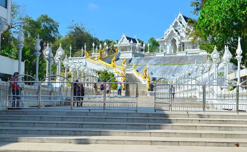 white temple called tiger temple 