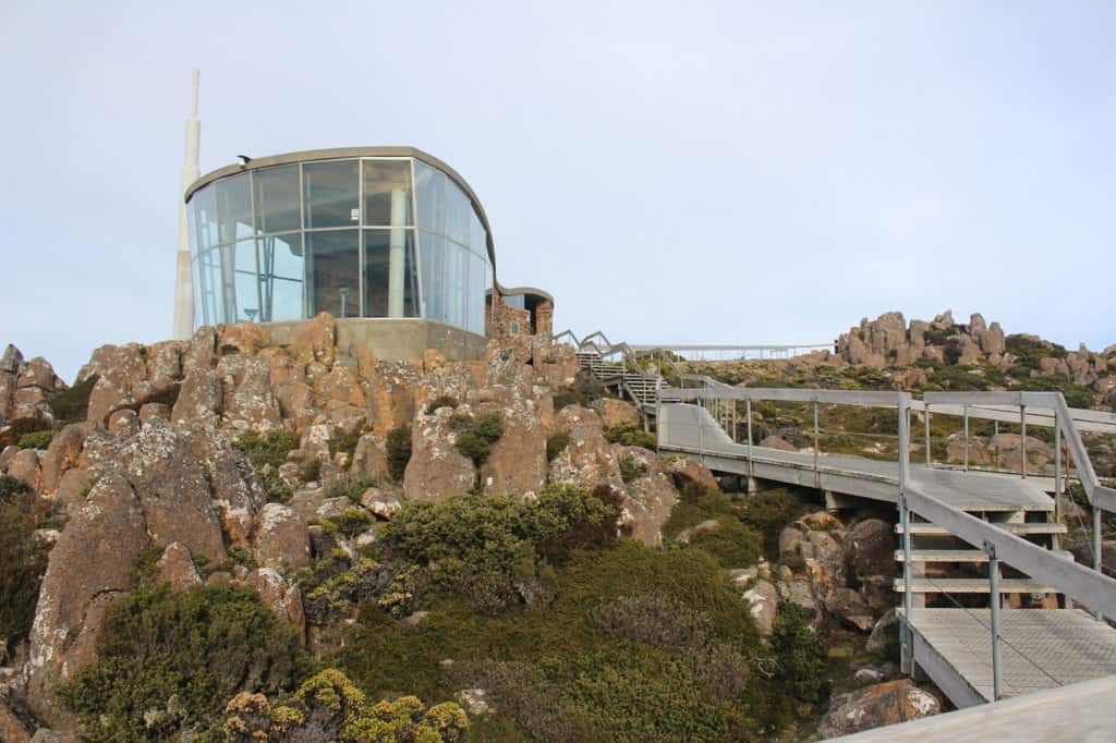 Climbing Mount Wellington in Hobart Australia