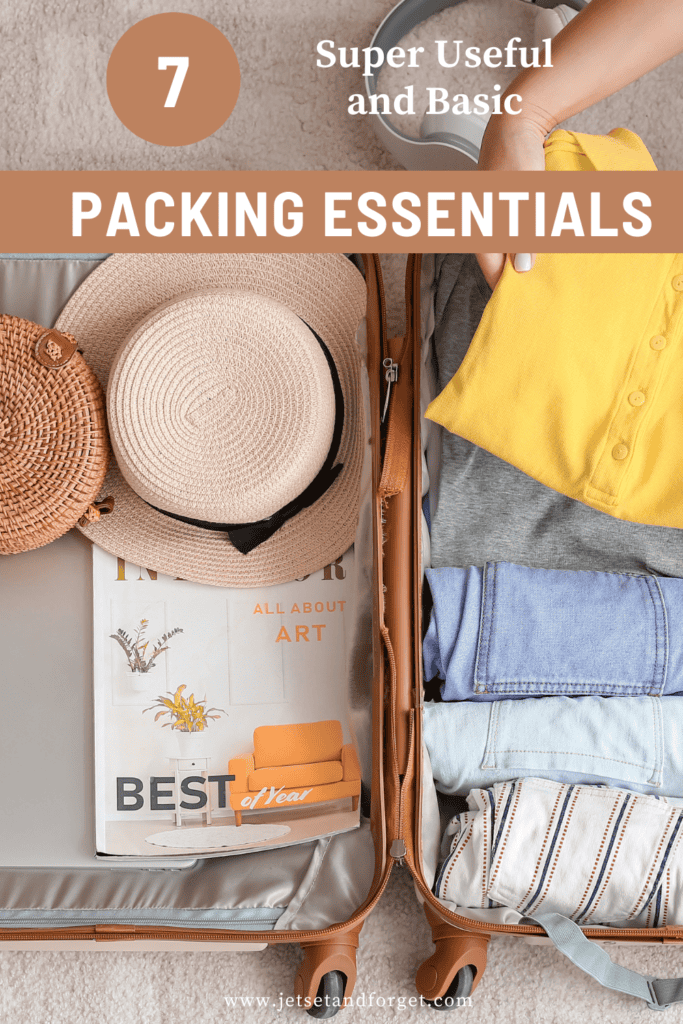 7 packing essentials 