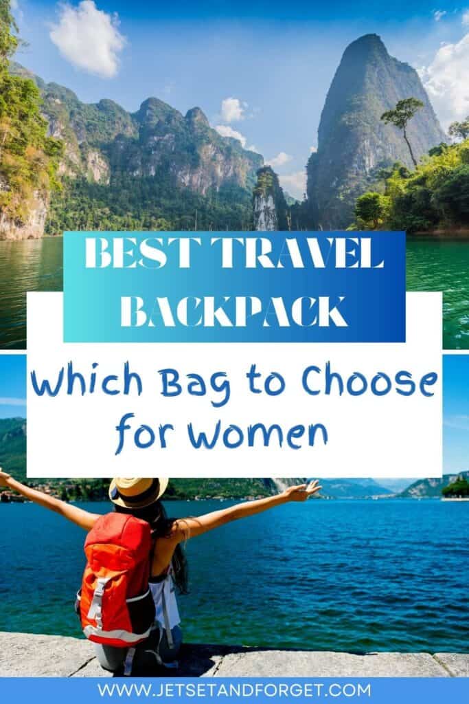 best travel backpack for women