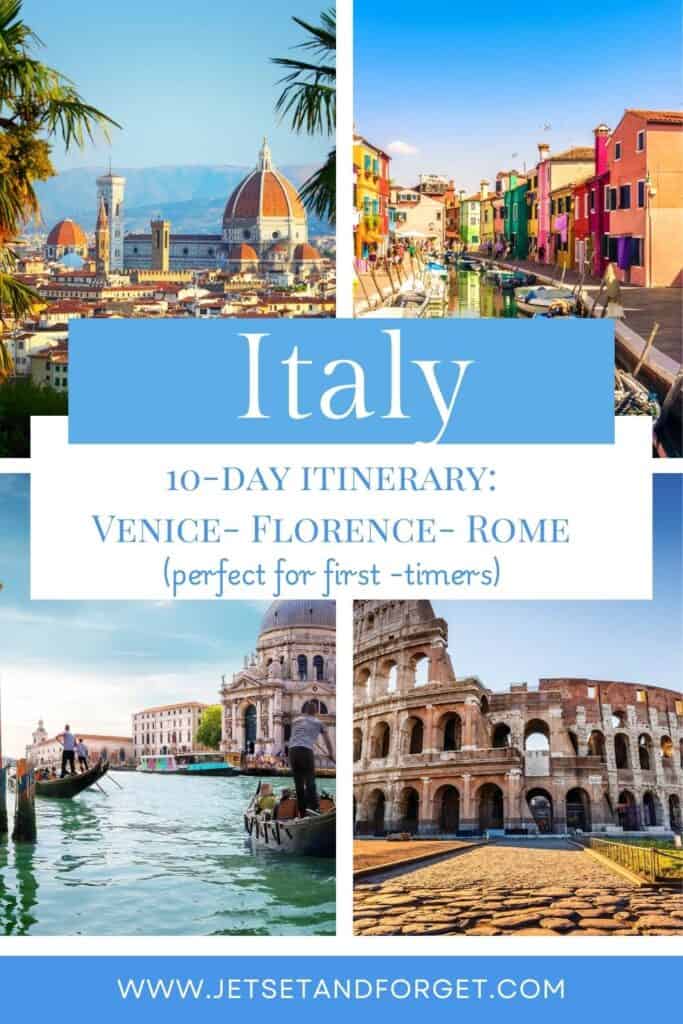 Planning a trip to Italy? MY detailed 10-day itinerary will guide you through the most iconic cities and hidden gems.