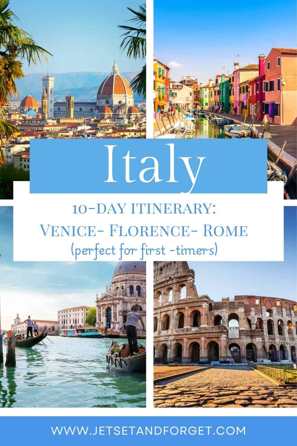 Planning a trip to Italy? MY detailed 10-day itinerary will guide you through the most iconic cities and hidden gems.