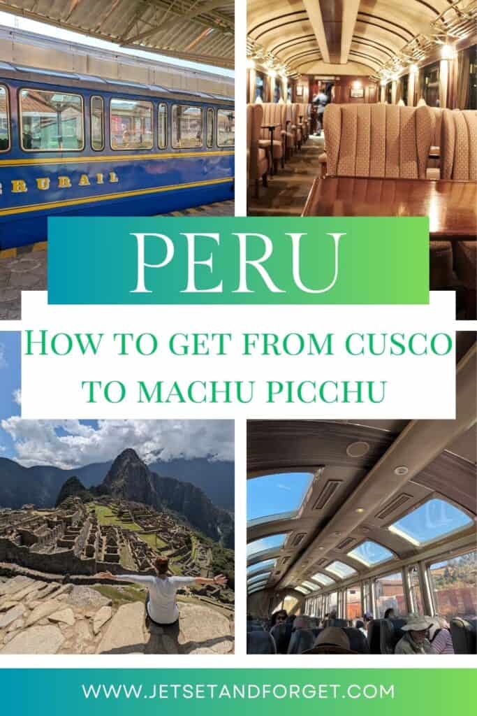 Learn how to travel from Cusco to Machu Picchu on own of Peru Trains!