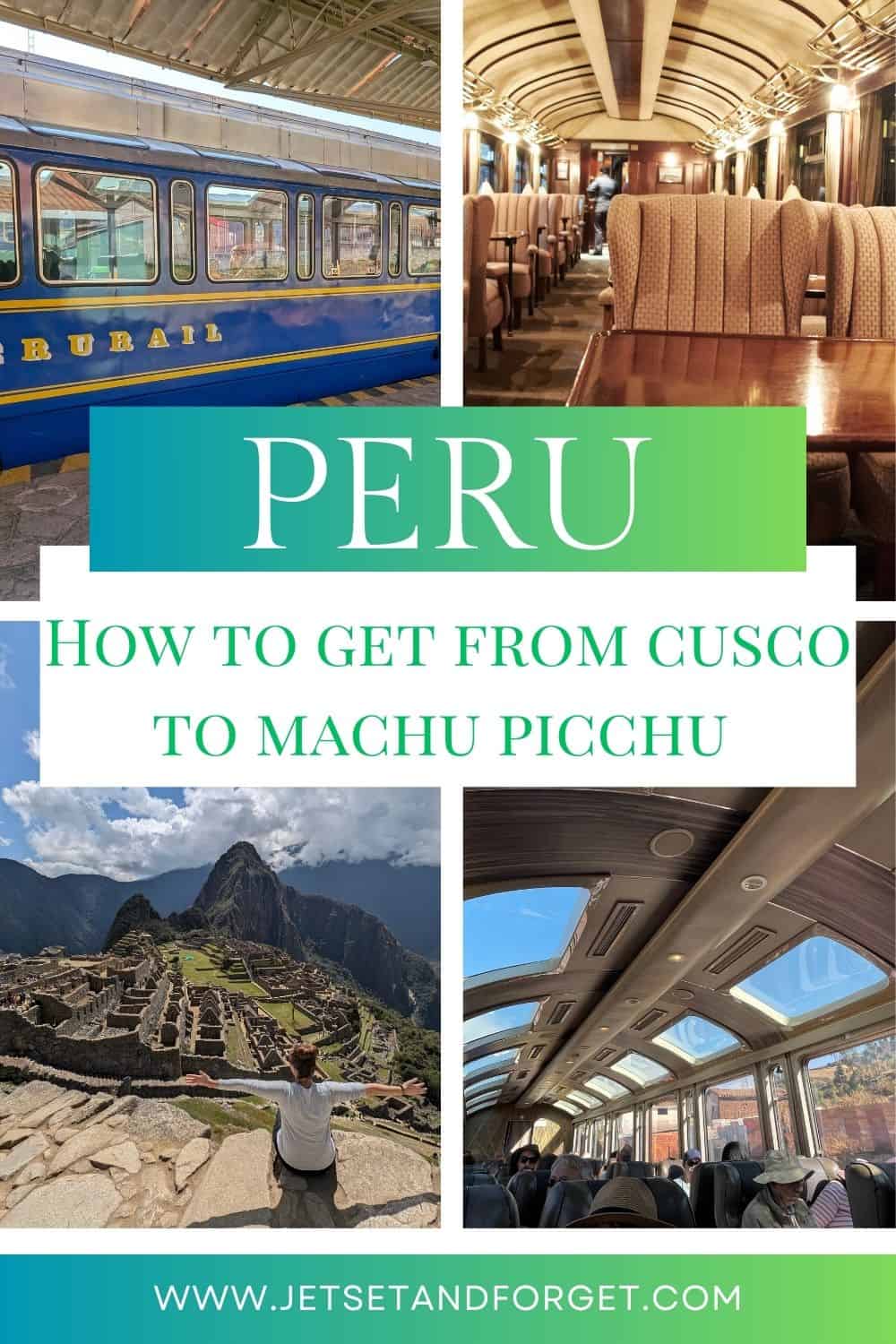 Learn how to travel from Cusco to Machu Picchu on own of Peru Trains! 