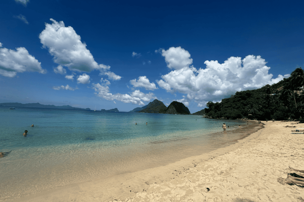 Crystal-clear waters at the beaches at Vanilla Beach