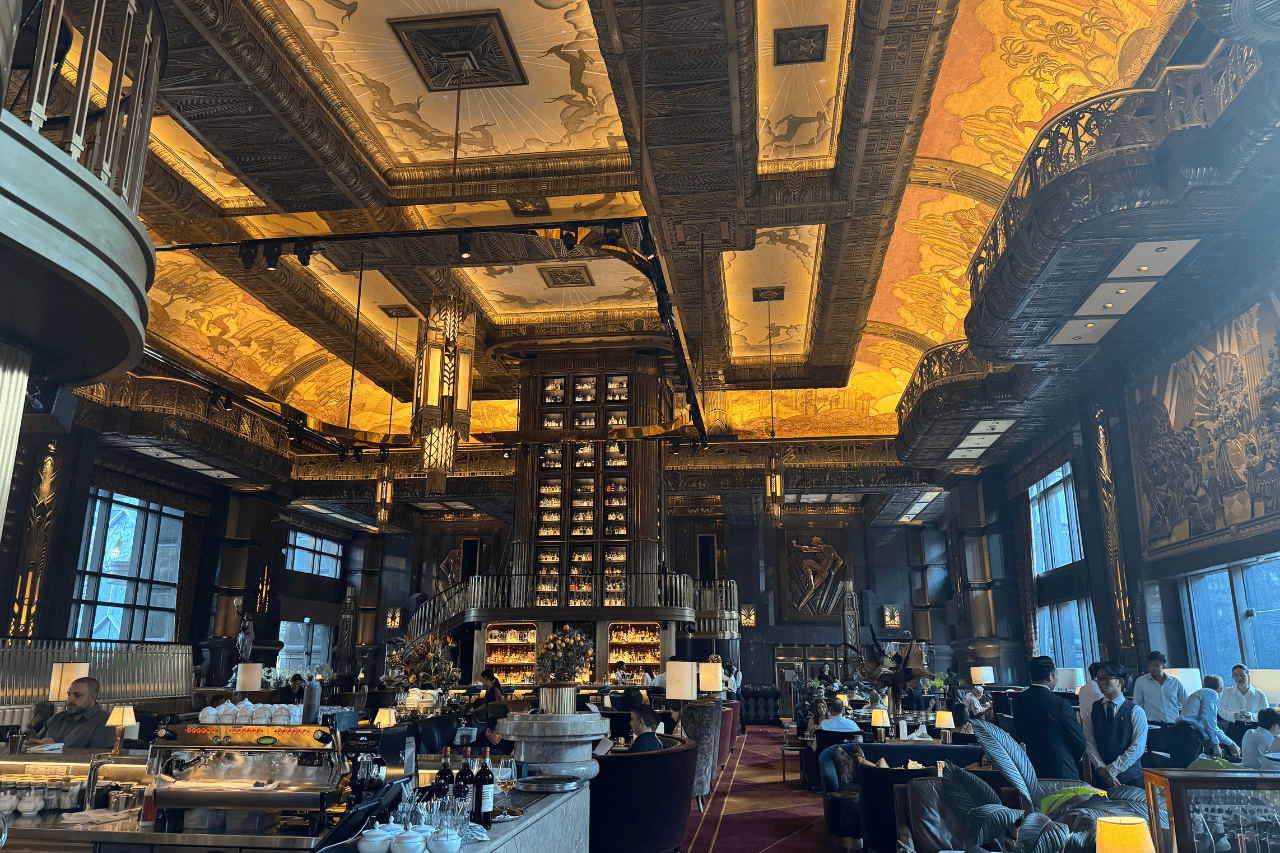 Ornate Bar in Singapore called Atlas