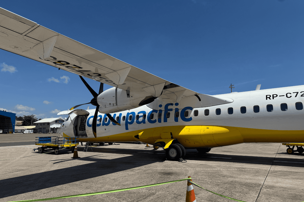 Prop plane for Cebu Pacific